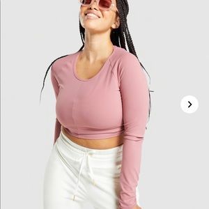 Whitney Simmons Crop Workout Top